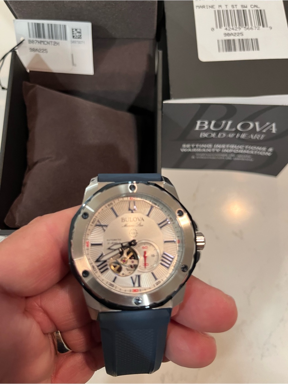 Bulova Men's Marine Star 'Series A' Automatic Model: 98A225 45mm - Picture 8 of 14